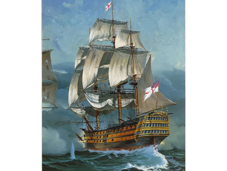 Modellbausatz Model Set HMS Victory inkl. Basis-Zubehör 1:225 | Teddy Toys Kinderwelt