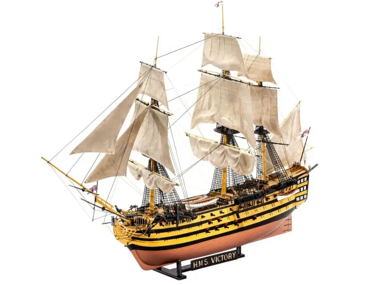 Modellbausatz Model Set HMS Victory inkl. Basis-Zubehör 1:225 | Teddy Toys Kinderwelt