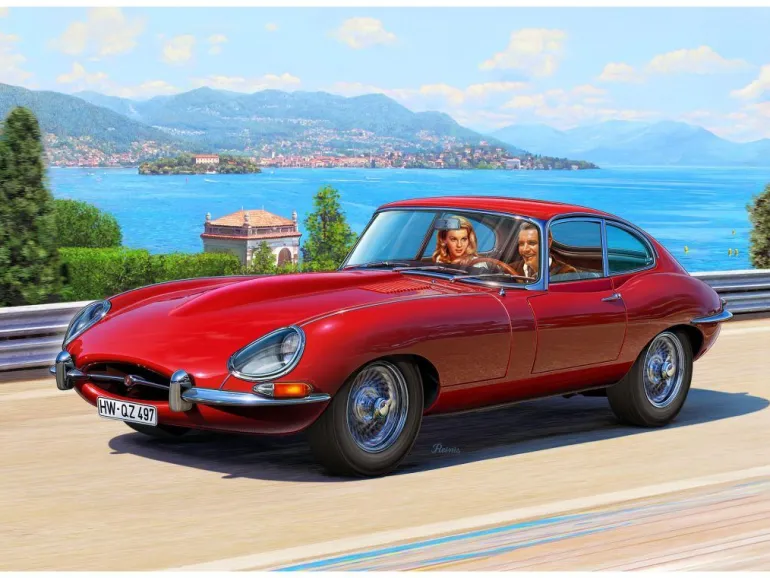 Modellbausatz Model Set Jaguar E-Type Coupé inkl. Basis-Zubehör 1 | Teddy Toys Kinderwelt