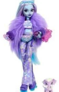 Monster-High-Puppe, Abbey Bominable Yeti-Modepuppe mit Accessoire | Teddy Toys Kinderwelt
