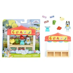 Moose Toys BLUEY - Mini Spielset Farmers Market | Teddy Toys Kinderwelt