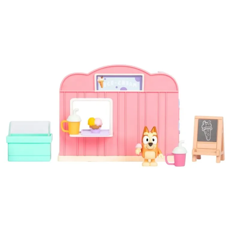 Moose Toys BLUEY - Mini Spielset Ice Cream Shop | Teddy Toys Kinderwelt