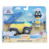 Moose Toys BLUEY - Strand-Quad mit Bandit | Teddy Toys Kinderwelt