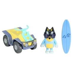 Moose Toys BLUEY - Strand-Quad mit Bandit | Teddy Toys Kinderwelt