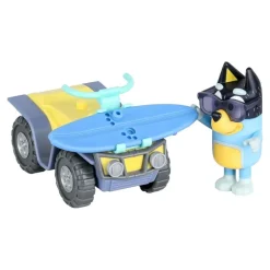 Moose Toys BLUEY - Strand-Quad mit Bandit | Teddy Toys Kinderwelt