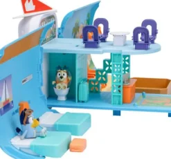 Moose Toys BLUEY HOLIDAY 3in1 Set Airplane, Boat Hotel | Teddy Toys Kinderwelt
