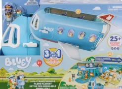 Moose Toys BLUEY HOLIDAY 3in1 Set Airplane, Boat Hotel | Teddy Toys Kinderwelt