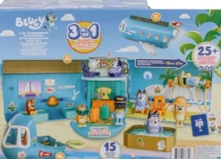 Moose Toys BLUEY HOLIDAY 3in1 Set Airplane, Boat Hotel | Teddy Toys Kinderwelt
