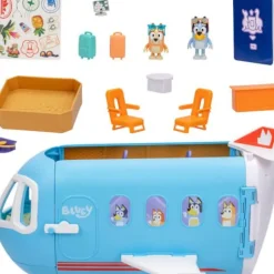 Moose Toys BLUEY HOLIDAY 3in1 Set Airplane, Boat Hotel | Teddy Toys Kinderwelt