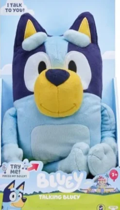Moose Toys BLUEY S11 TALKING PLUSH - BLUEY | Teddy Toys Kinderwelt