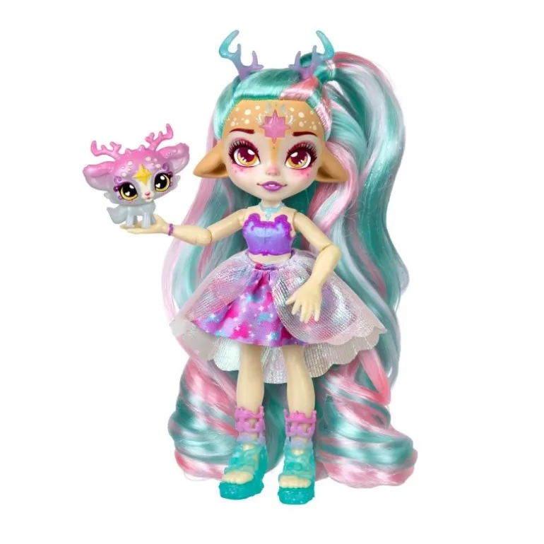 Moose Toys MAGIC MIXIES PIXLINGS S2 Galaxy Hair Puppe Einzelpack | Teddy Toys Kinderwelt