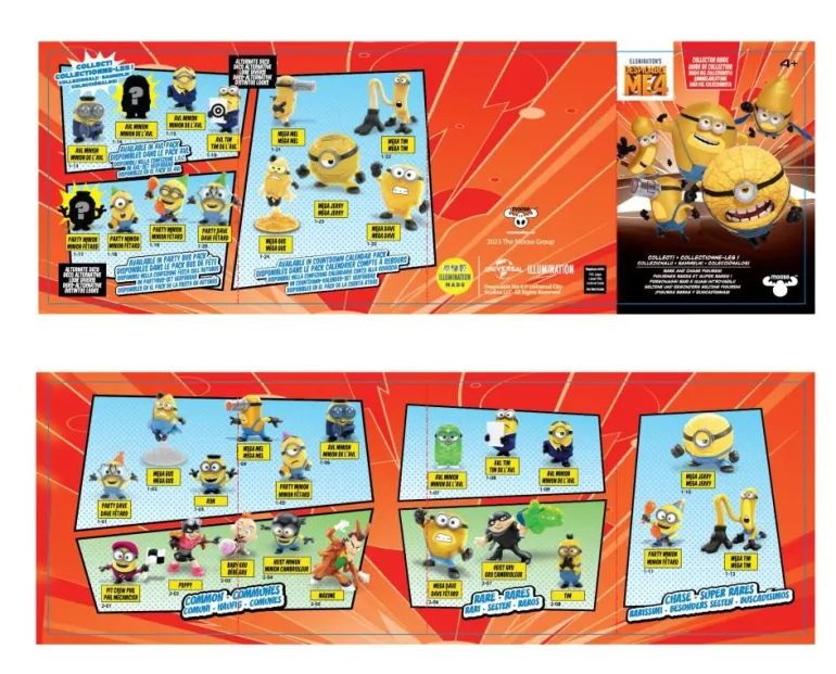 Moose Toys Me4 Despicable - Sammelfigur 5 cm, sortiert | Teddy Toys Kinderwelt