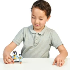 mooseToys BLUEY Figuren Doppelpack - SKATEBOARD (BLUEY & BANDIT) | Teddy Toys Kinderwelt
