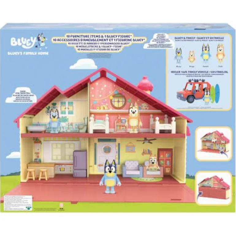 mooseToys BLUEY Haus Spielset | Teddy Toys Kinderwelt
