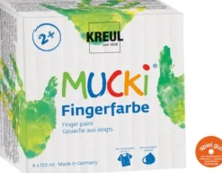 MUCKI Fingerfarben 4er Set | Teddy Toys Kinderwelt