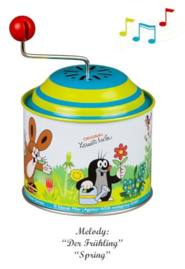 Musikdrehdose Der kleine Maulwurf | Teddy Toys Kinderwelt