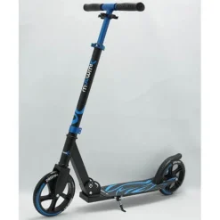 muuwmi Aluminium Scooter Plus 205 mm blau-schwarz | Teddy Toys Kinderwelt