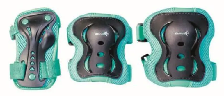 muuwmi Protektoren-Set türkis Gr. M | Teddy Toys Kinderwelt