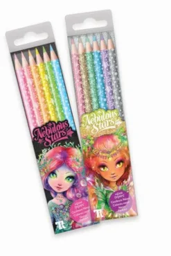 Nebulous Stars Holz-Buntstifte im 6er-Pack | Teddy Toys Kinderwelt