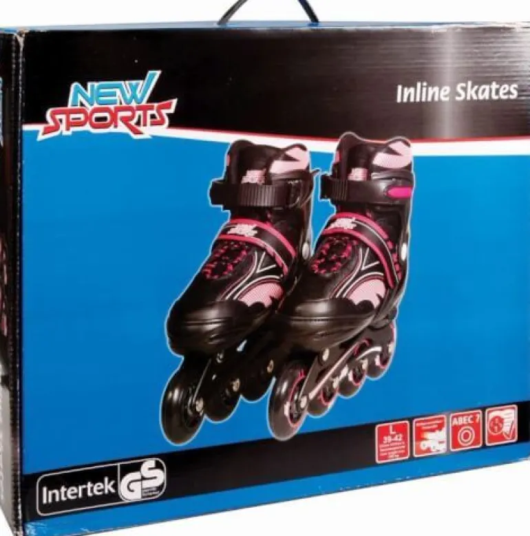 New Sports - Inliner Pink, Größe 39 - 42 | Teddy Toys Kinderwelt