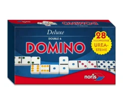 Noris Spiele - Deluxe Doppel 6 Domino | Noris Spiele | Marken | Teddy Toys Kinderwelt