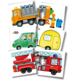 Noris Spiele - Fahrzeuge Puzzle