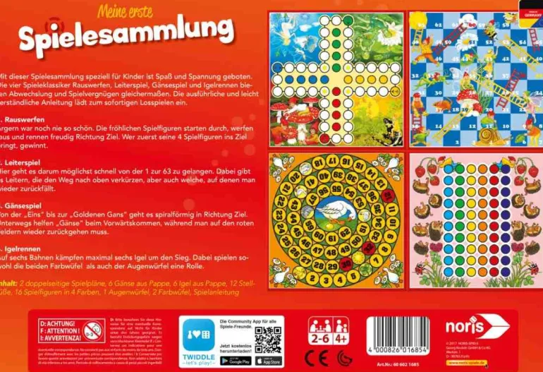 Noris Spiele - Meine erste Spielesammlung | Spielesammlungen | Spiele | Spielzeug | Teddy Toys Kinderwelt
