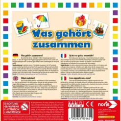 Noris Spiele - Was geh?rt zusammen? | Teddy Toys Kinderwelt