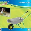 Outdoor active - Schubkarre-Metall, silber/grün | Teddy Toys Kinderwelt