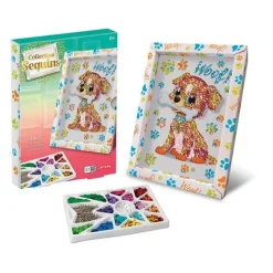 Paillettenkunst Hund | Teddy Toys Kinderwelt