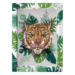 Paillettenkunst Tiger | Teddy Toys Kinderwelt