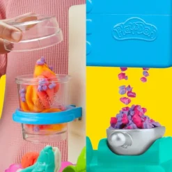 PD RAINBOW SWIRL ICE CREAM PLAYSET | Teddy Toys Kinderwelt