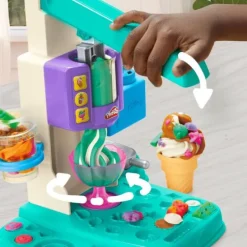 PD RAINBOW SWIRL ICE CREAM PLAYSET | Teddy Toys Kinderwelt