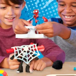 PD SPIDERMAN LAUNCH AND SLICE BATTLE | Teddy Toys Kinderwelt