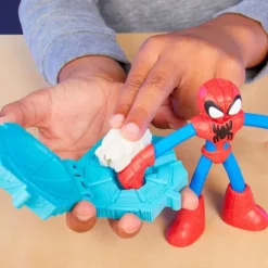 PD SPIDERMAN LAUNCH AND SLICE BATTLE | Teddy Toys Kinderwelt