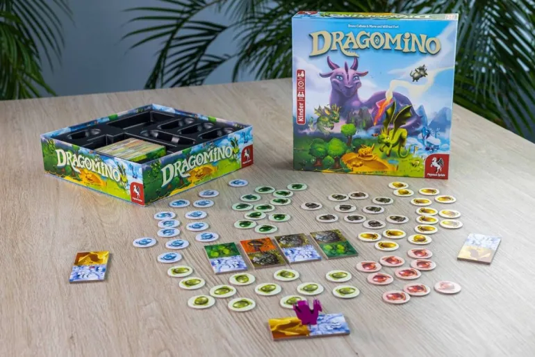 Pegasus Spiele - Dragomino-Kinderspiel des Jahres 2021 | Teddy Toys Kinderwelt
