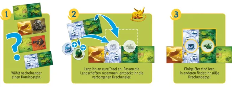 Pegasus Spiele - Dragomino-Kinderspiel des Jahres 2021 | Teddy Toys Kinderwelt