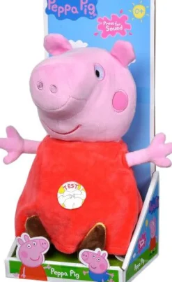 Peppa Pig Plüsch Peppa mit Sound, 22cm | Teddy Toys Kinderwelt