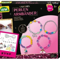 Perlen Armbänder Unicorn, Faltschachtel | Teddy Toys Kinderwelt