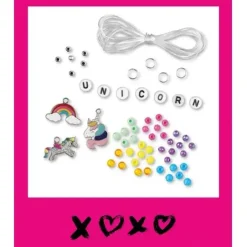 Perlen Armbänder Unicorn, Faltschachtel | Teddy Toys Kinderwelt