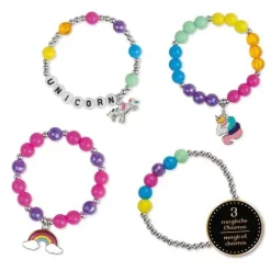 Perlen Armbänder Unicorn, Faltschachtel | Teddy Toys Kinderwelt