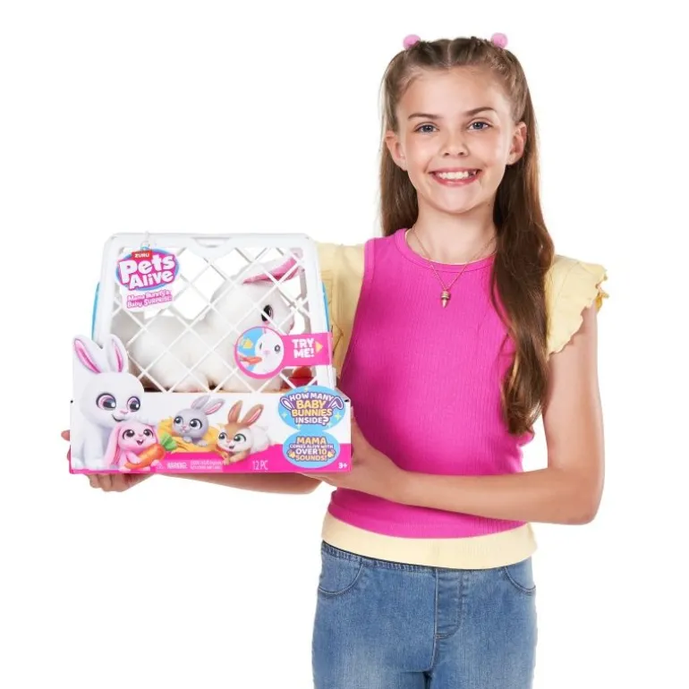 Pets Alive - Mama Bunny & Baby Surprise | Teddy Toys Kinderwelt