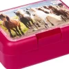 Pferdefreunde - Butterbrotdose mit Pferdeherde | Teddy Toys Kinderwelt