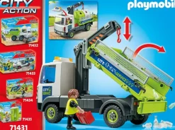 PLAYMOBIL 71431 Altglas-LKW mit Container | Teddy Toys Kinderwelt