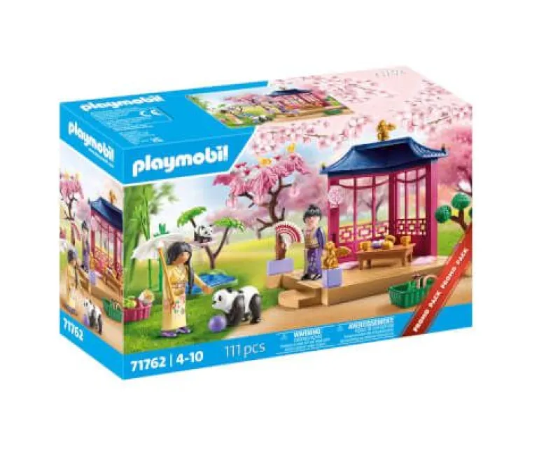 PLAYMOBIL 71762 Asiatischer Garten mit Pandafütterung | Teddy Toys Kinderwelt