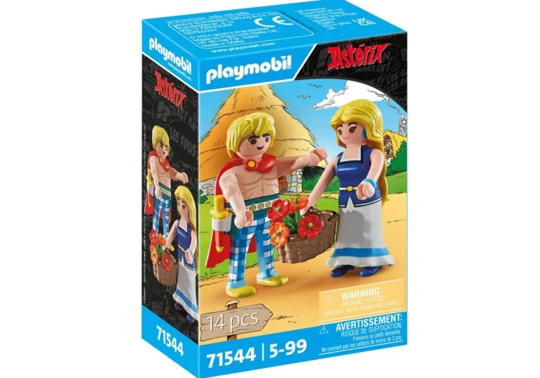 PLAYMOBIL 71544 Asterix: Tragicomix und Falbala | Teddy Toys Kinderwelt