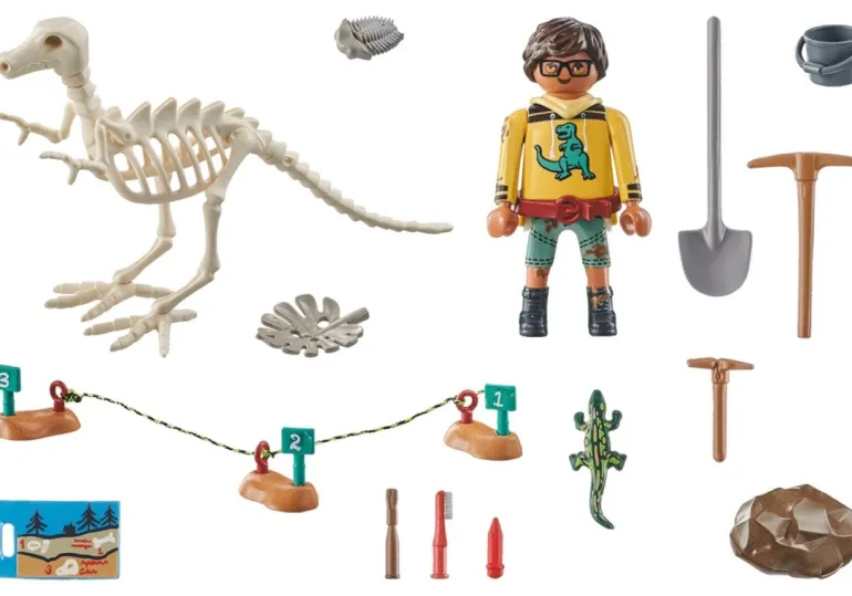 PLAYMOBIL 71527 Ausgrabungsstätte mit Dino-Skelett | Teddy Toys Kinderwelt