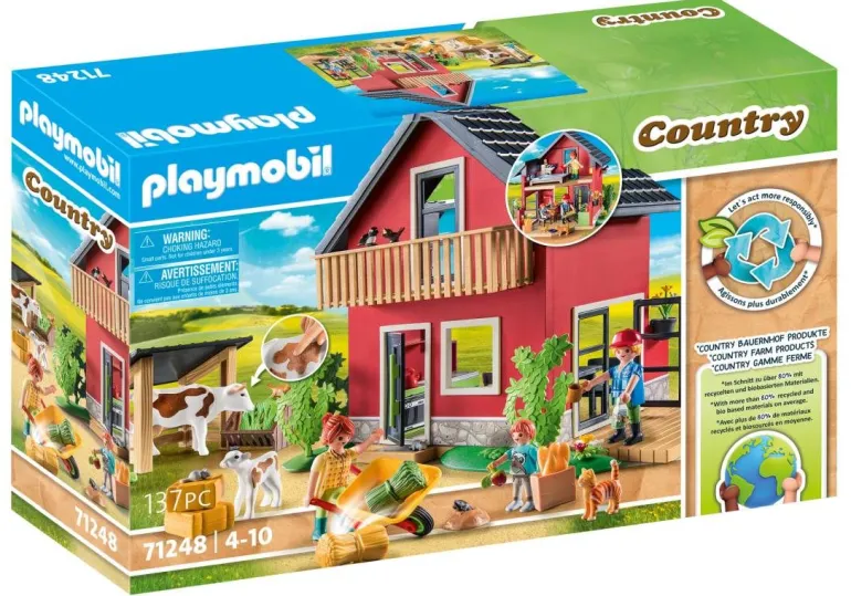 PLAYMOBIL 71248 Bauernhaus | Teddy Toys Kinderwelt