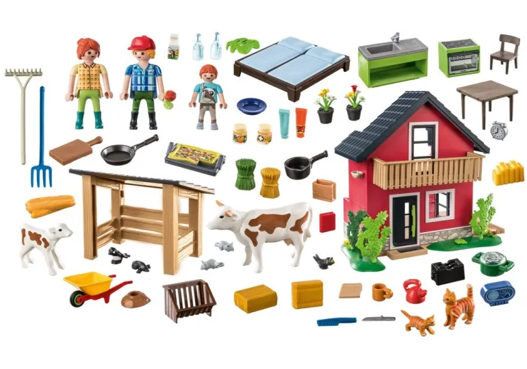 PLAYMOBIL 71248 Bauernhaus | Teddy Toys Kinderwelt