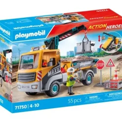 PLAYMOBIL 71750 Baustellen-LKW mit Kran | Teddy Toys Kinderwelt